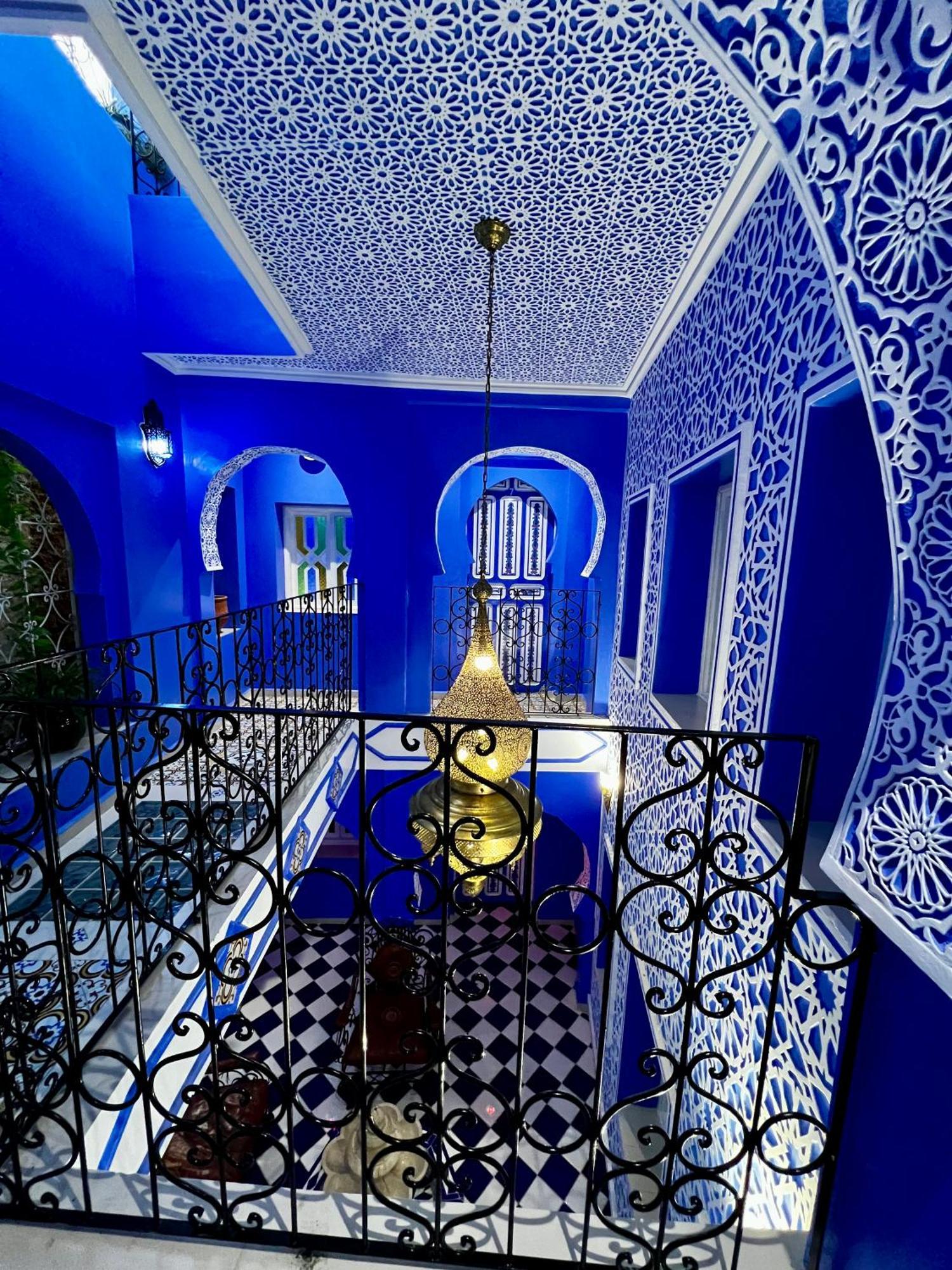 Riad Chengli 蓝城里 Šafšawán Exteriér fotografie