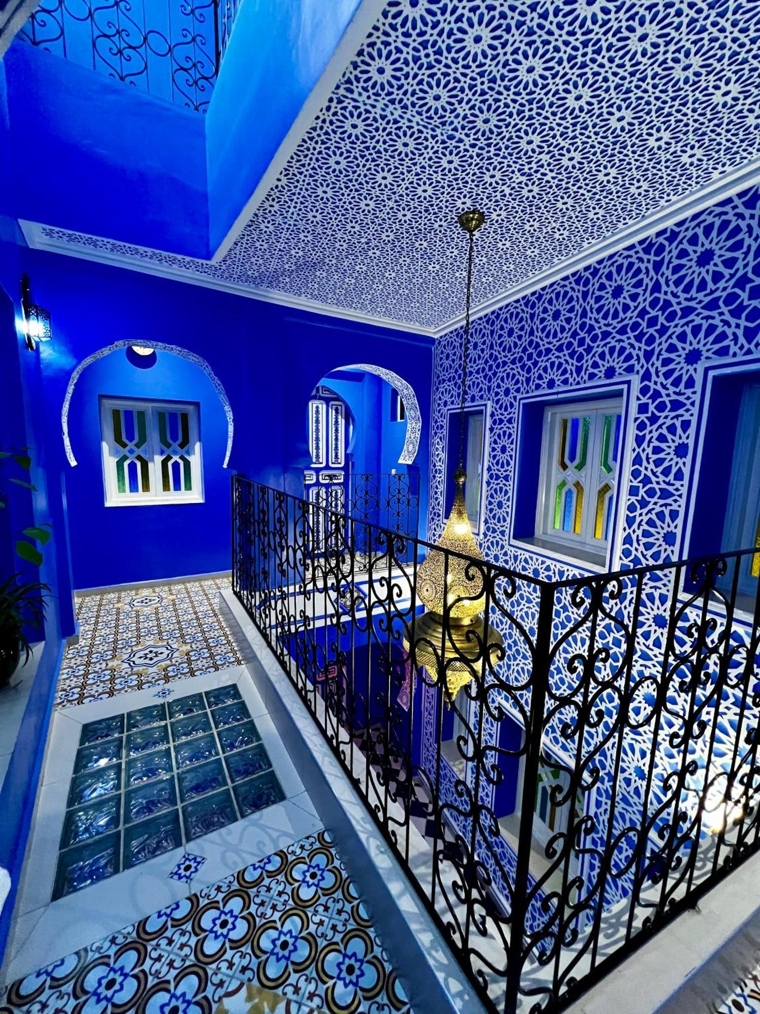 Riad Chengli 蓝城里 Šafšawán Exteriér fotografie