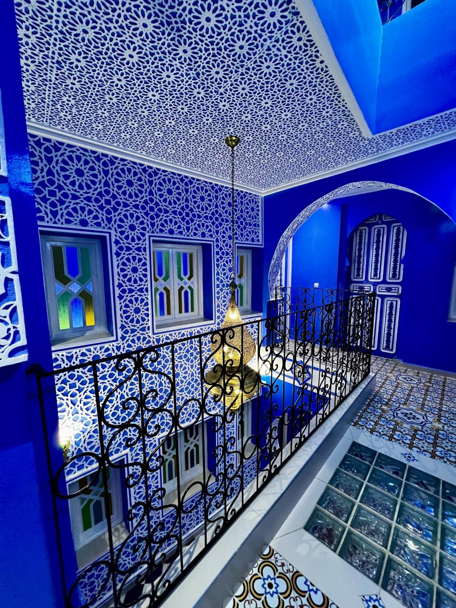 Riad Chengli 蓝城里 Šafšawán Exteriér fotografie