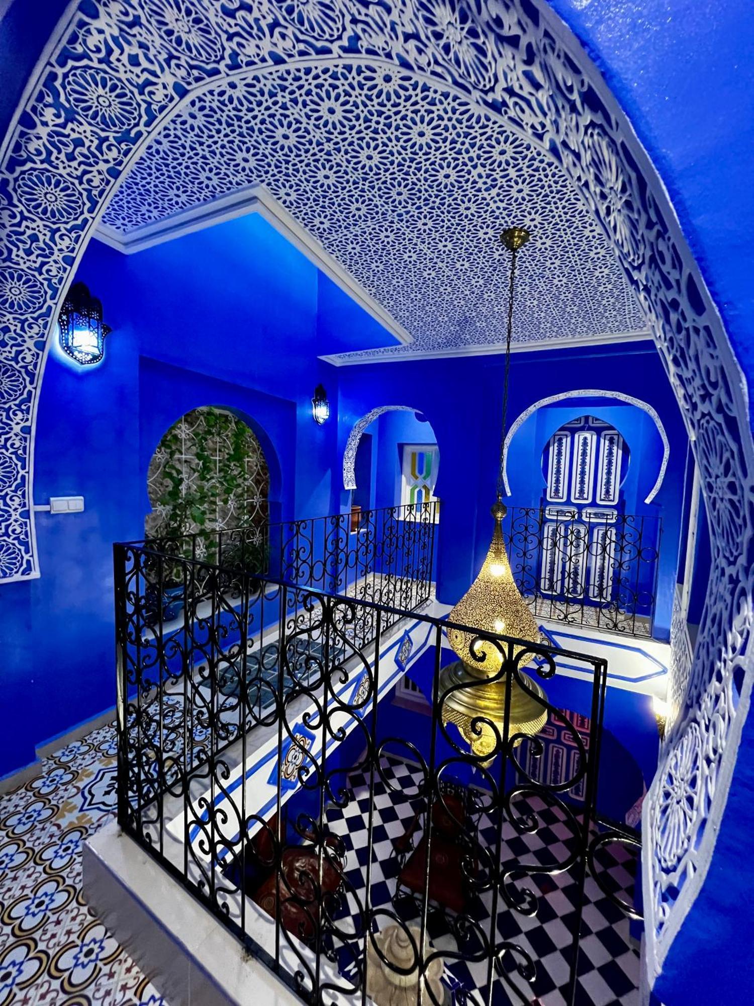 Riad Chengli 蓝城里 Šafšawán Exteriér fotografie