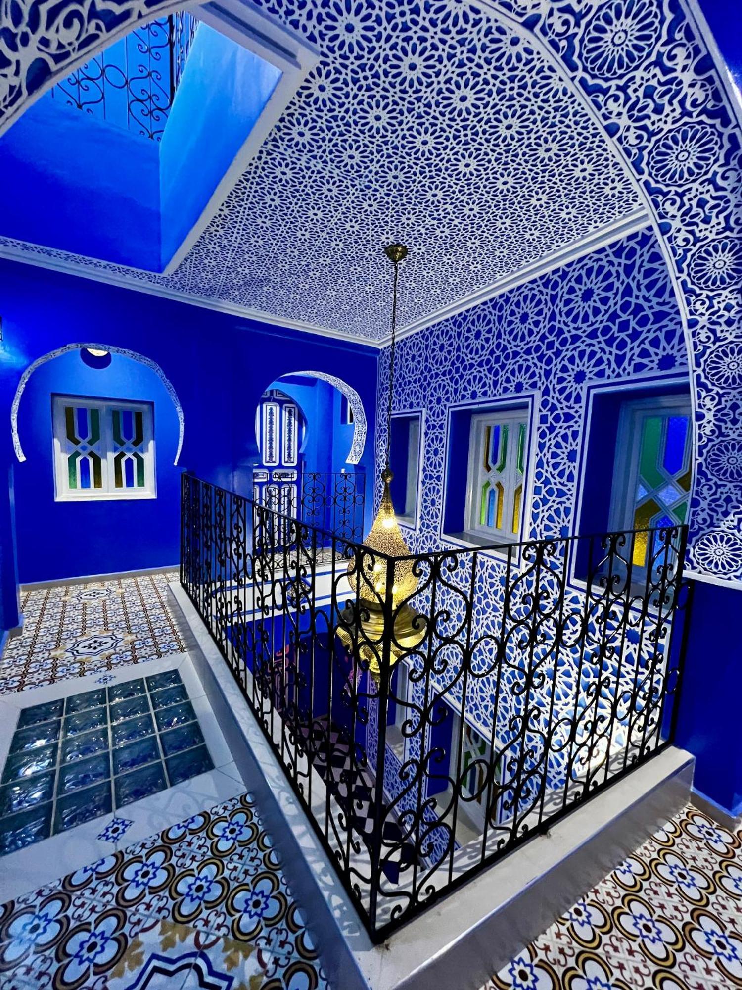 Riad Chengli 蓝城里 Šafšawán Exteriér fotografie