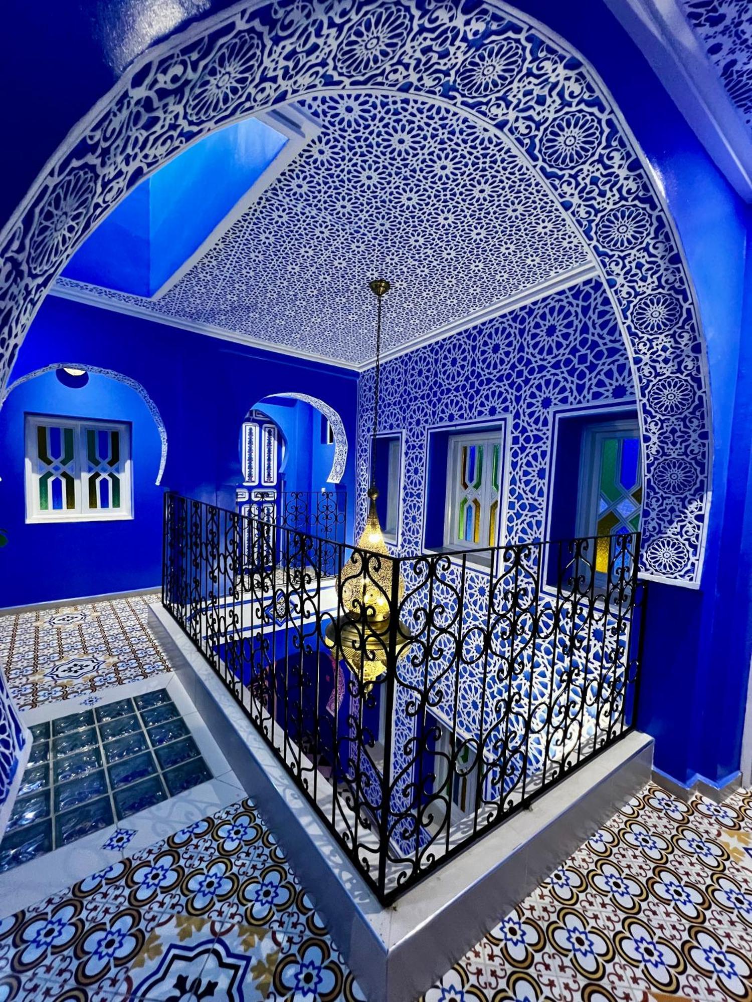 Riad Chengli 蓝城里 Šafšawán Exteriér fotografie
