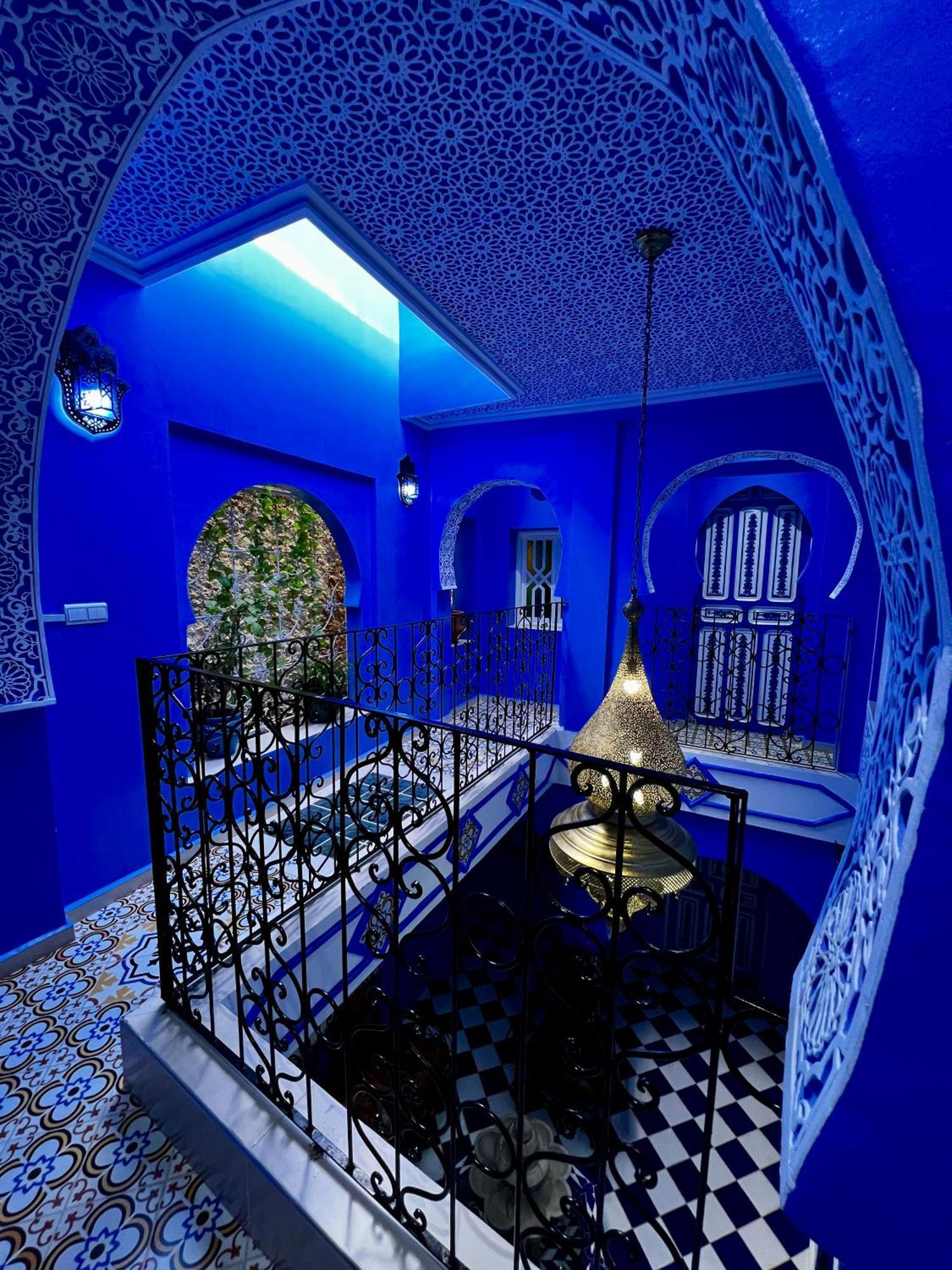 Riad Chengli 蓝城里 Šafšawán Exteriér fotografie